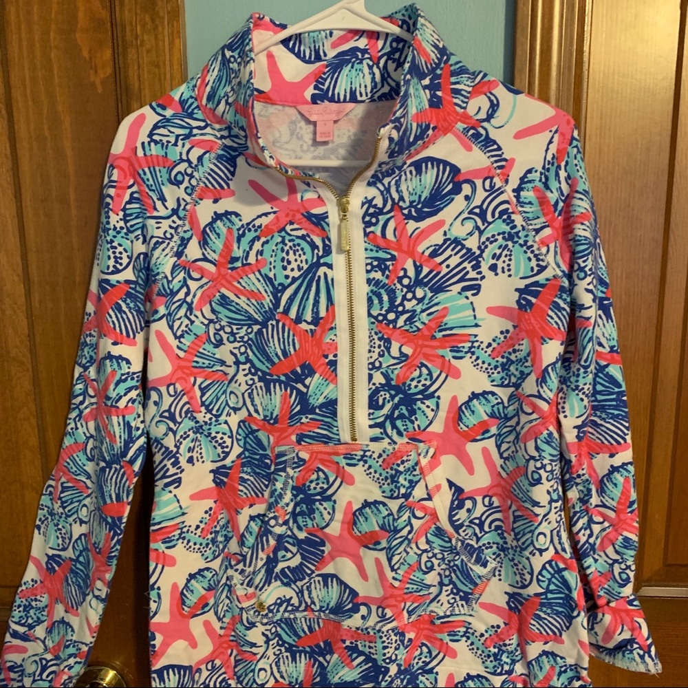 Lilly Pulitzer Quarter Zip Pullover